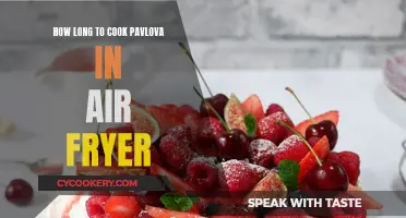 Air-Fried Pavlova: Cooking Time Perfection