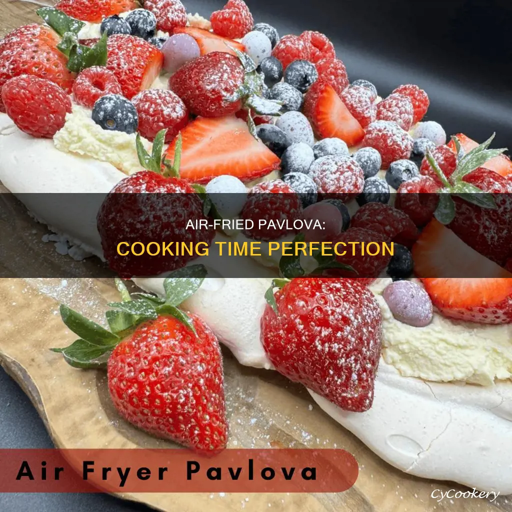 how long to cook pavlova in air fryer