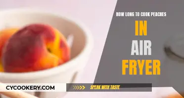 Air-Fried Peaches: Perfect Timing for Succulent Treats