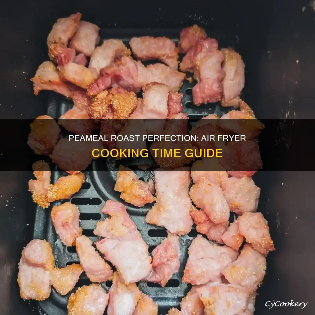 how long to cook peameal roast in air fryer