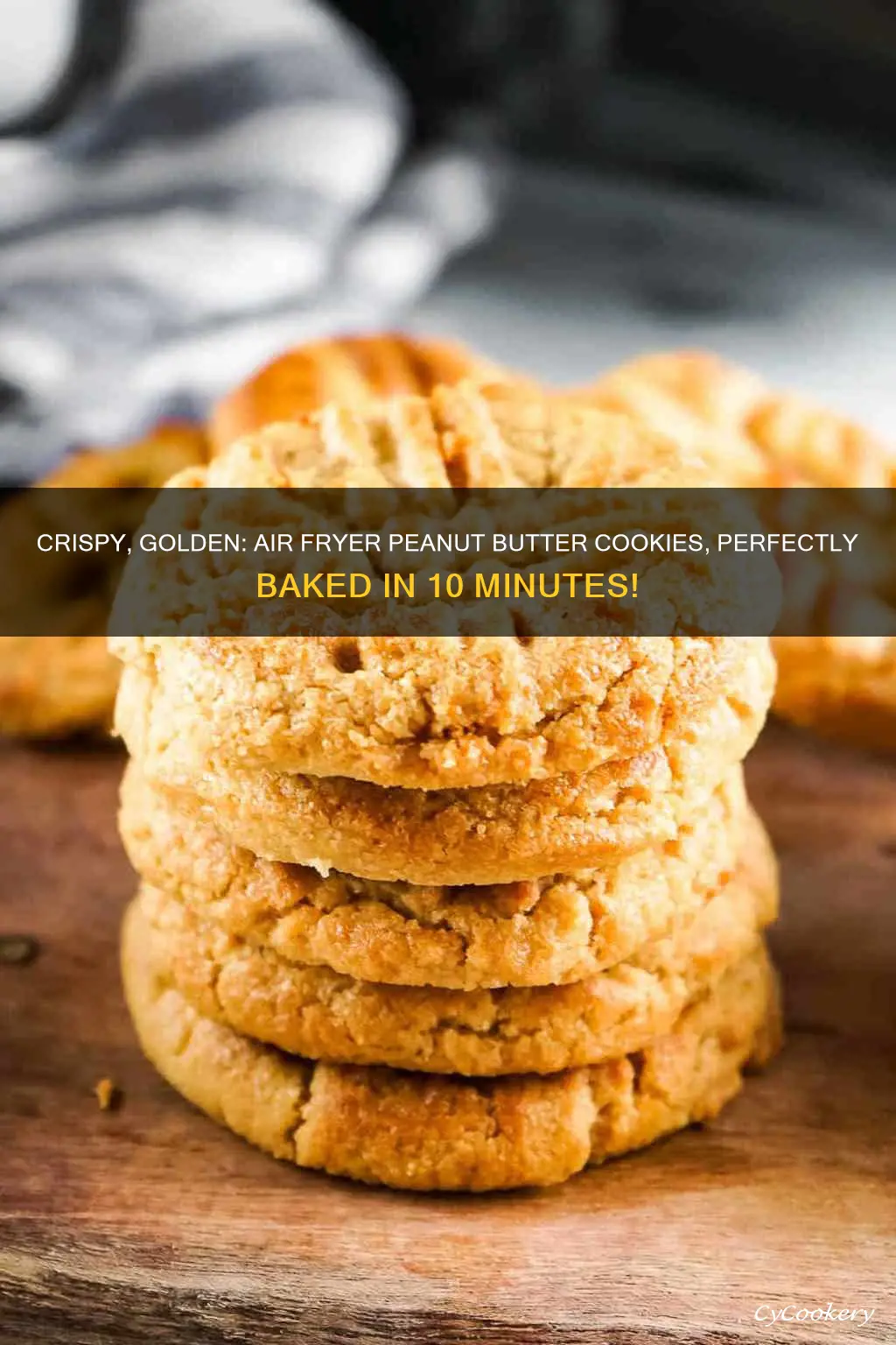 how long to cook peanut butter cookies in air fryer