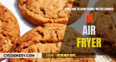 Air-Fryer Peanut Butter Cookies: Quick Cooking Time