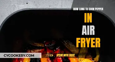 Perfectly Crispy Peppers: Air Fryer Cooking Time Guide