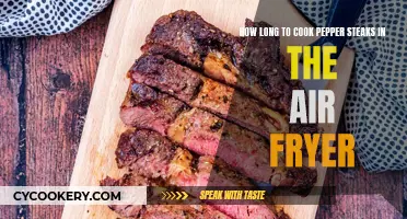 Air Fryer Pepper Steaks: Cooking Time Perfection