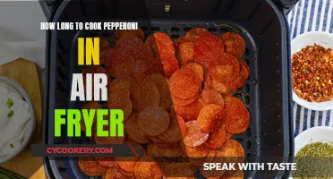 Crispy Pepperoni Perfection: Air Fryer Cooking Time Revealed