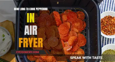 Air-Fried Pepperoni: The Perfect Timing for Crispiness