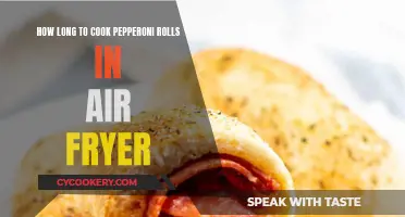 Air Fryer Pepperoni Rolls: Cooking Time Perfection
