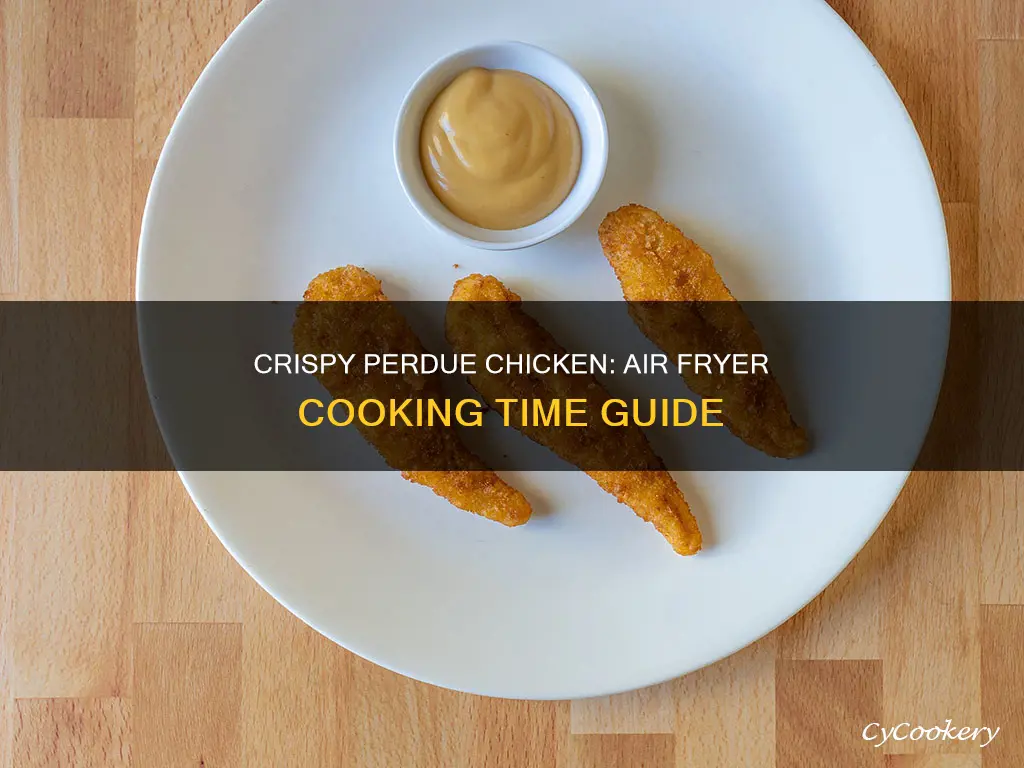 how long to cook perdue chicken patties in air fryer