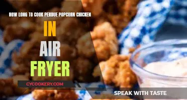 Air Fryer Perdue Popcorn Chicken: Cooking Time Perfection
