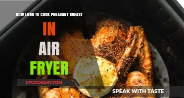 Perfectly Cooked Pheasant Breast: Air Fryer Time Guide