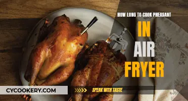 Perfectly Cooked Pheasant: Air Fryer Times Revealed