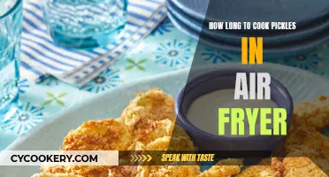 Crispy, Golden Pickles: Air Fryer Perfection in 15 Minutes!