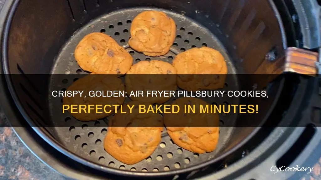 how long to cook pillsbury cookies in air fryer