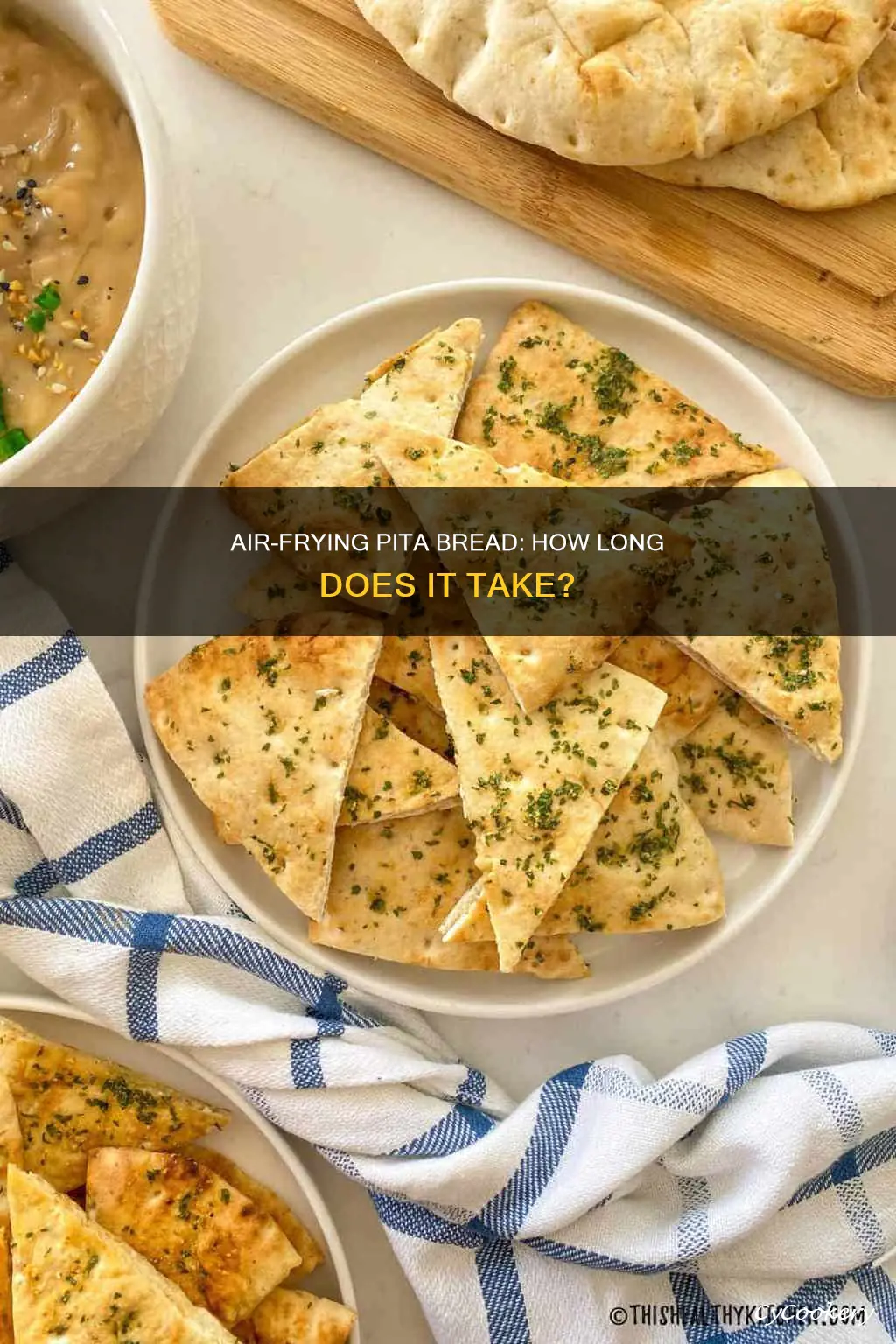 how long to cook pita bread in air fryer