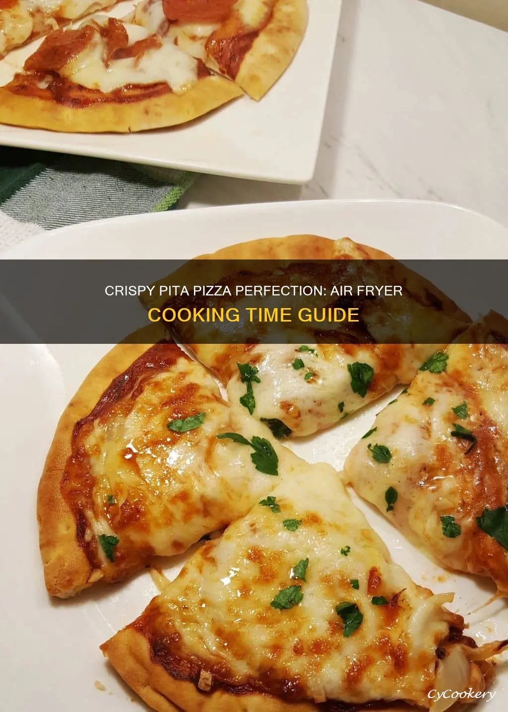 how long to cook pita pizza in air fryer