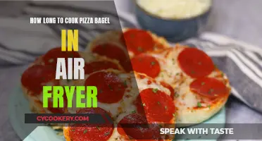 Crispy Pizza Bagel Delight: Air Fryer Cooking Time Guide