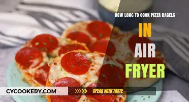 Crispy Pizza Bagel Delight: Air Fryer Cooking Time Revealed