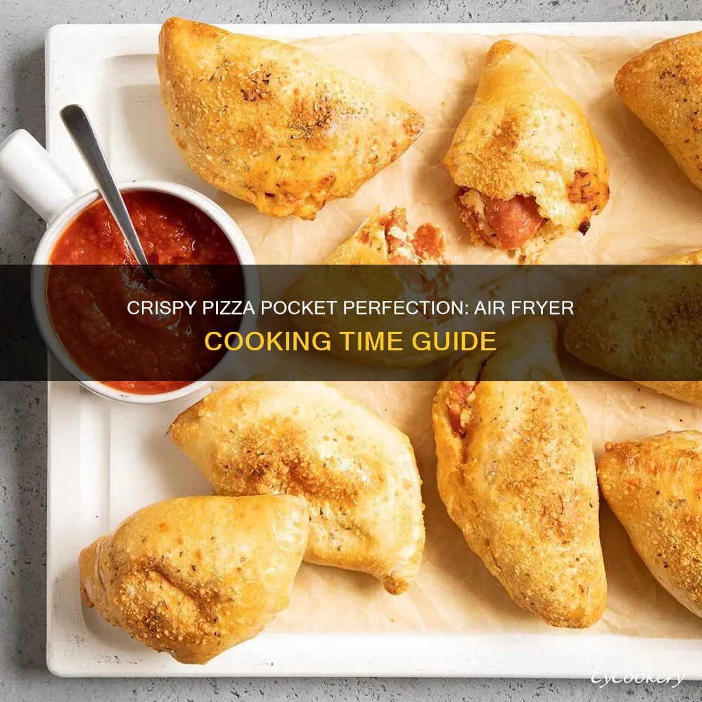 how long to cook pizza pocket in air fryer