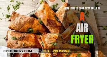 Crispy Pizza Rolls: Air Fryer Cooking Time Revealed!