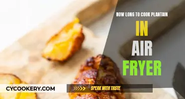 Perfectly Crispy: Air Fryer Plantain Cooking Time Guide