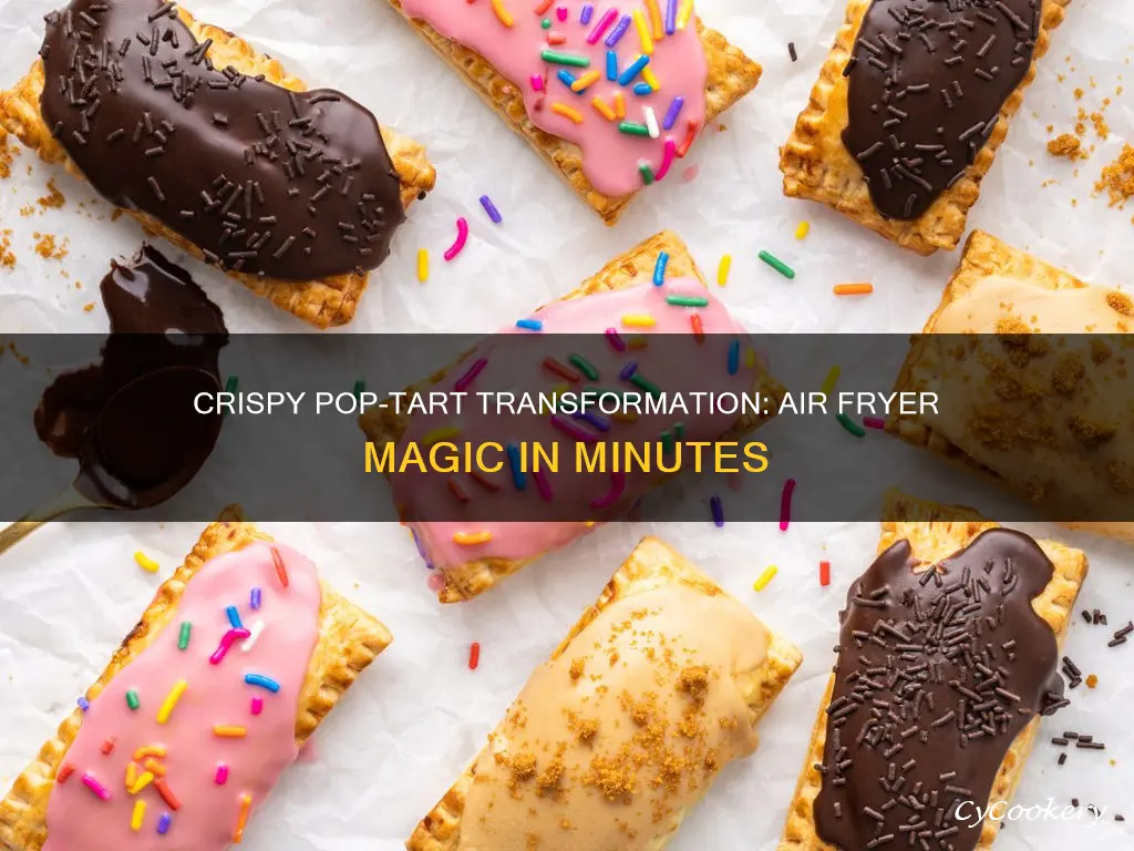 how long to cook pop tart in air fryer