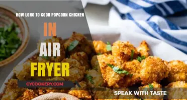 Crispy Popcorn Chicken: Air Fryer Perfection in 10 Minutes!