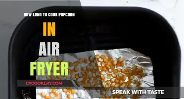 Popcorn Perfection: Air Fryer Cooking Time Guide