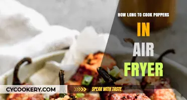 Poppers Perfection: Air Fryer Cooking Times Revealed