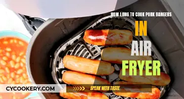 Air-Frying Bangers: Pork Cooking Time Perfection