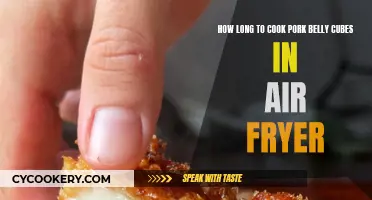 Air-Fryer Pork Belly Cubes: The Perfect Timing