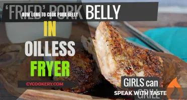 Pork Belly Perfection: Mastering the Oilless Fryer