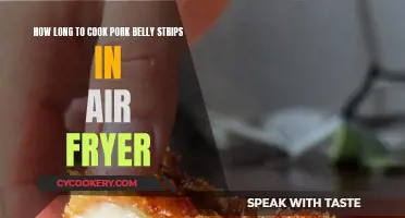 Air Fryer Pork Belly Strips: Cooking Time Perfection