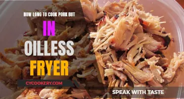 Oilless Fryer: Cooking Pork to Perfection