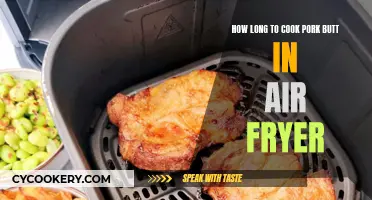 Air Fryer Pork Butt: The Perfect Cooking Time