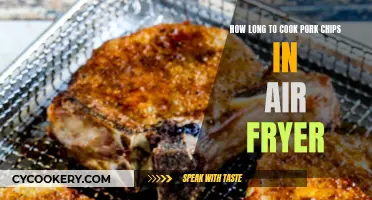 Crispy Pork Chip Perfection: Air Fryer Cooking Time Revealed