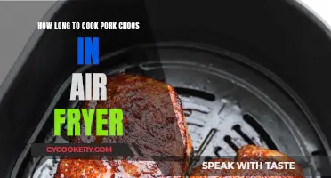 Air-Fried Pork Chops: Cooking Time Perfection
