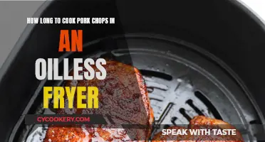 Oilless Fryer Pork Chops: Cooking Time Perfection