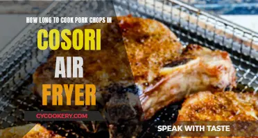 Perfectly Cooked Pork Chops: The Ultimate Guide to Cosori Air Fryer Times