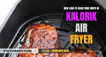 Air Fryer Pork Chops: Cooking Time Perfection