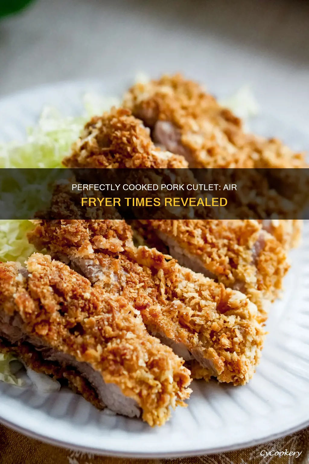 how long to cook pork cutlet in air fryer