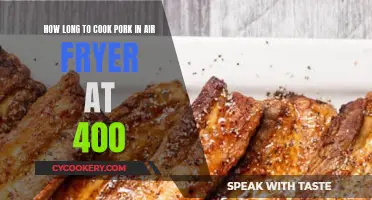 Air Fryer Pork: The Perfect 400-Degree Timing