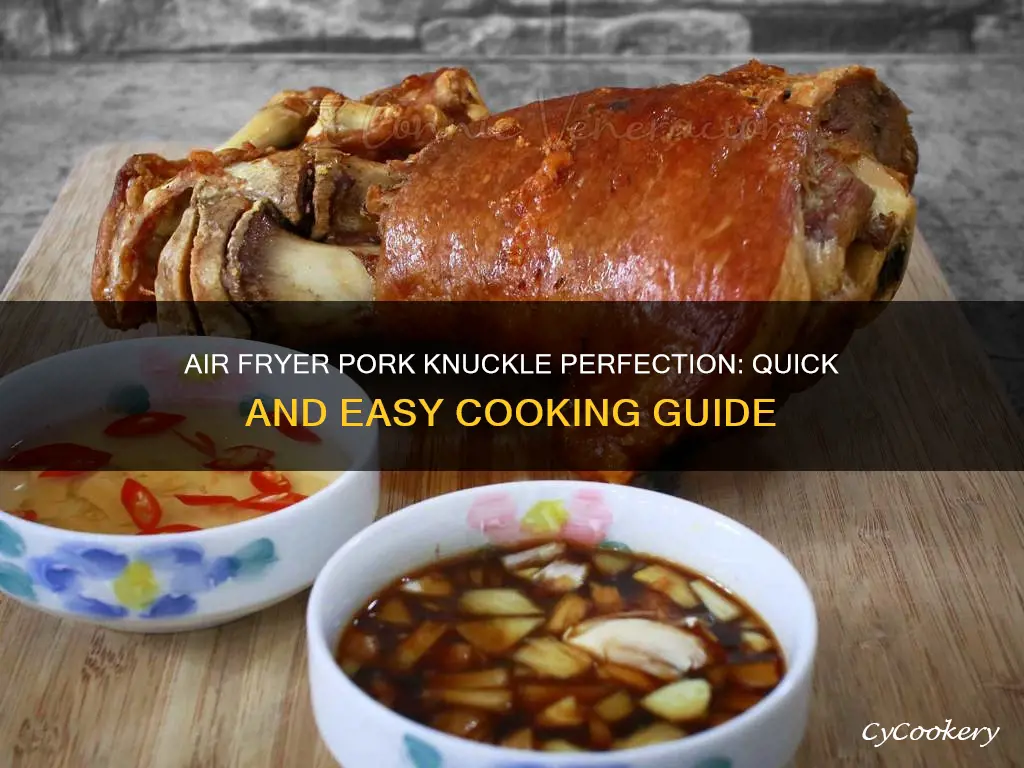 how long to cook pork knuckle in air fryer