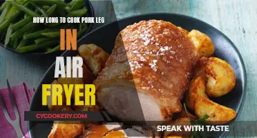 Perfectly Cooked Pork Leg: Air Fryer Time and Tips