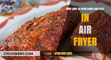 Perfectly Cooked Pork Loin Filet: Air Fryer Times Revealed