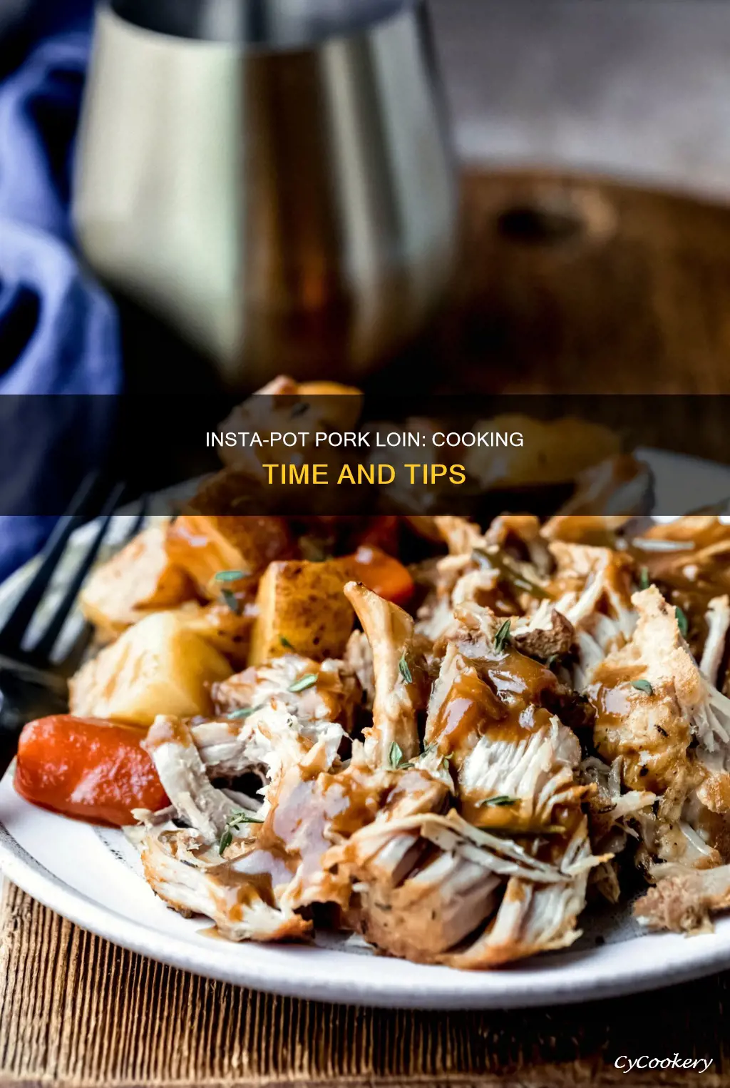how long to cook pork loin in insta pot