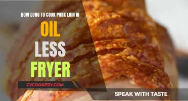 Oil-less Frying: Pork Loin Perfection in Minutes