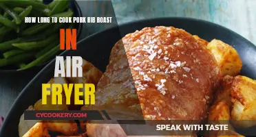 Air Fryer Pork Rib Roast: Perfect Cooking Time for a Juicy Feast