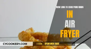 Crispy Pork Rinds: Air Fryer Cooking Time Guide