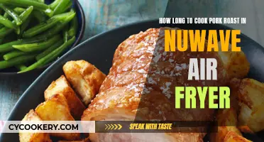 Mastering the Perfect Pork Roast: NuWave Air Fryer Times Revealed