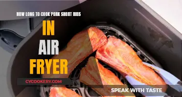 Air Fryer Pork Short Ribs: Perfectly Cooked in 20 Minutes!